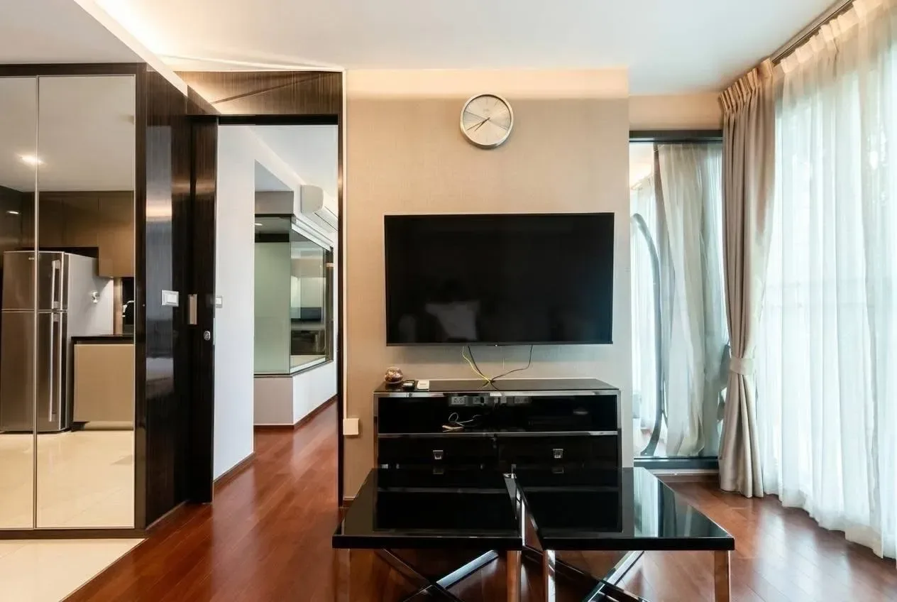 ให้เช่าคอนโด The Address Sukhumvit 61 ขนาด 1 ห้องนอน ใกล้ MRT สุขุมวิท เอกมัย view 4